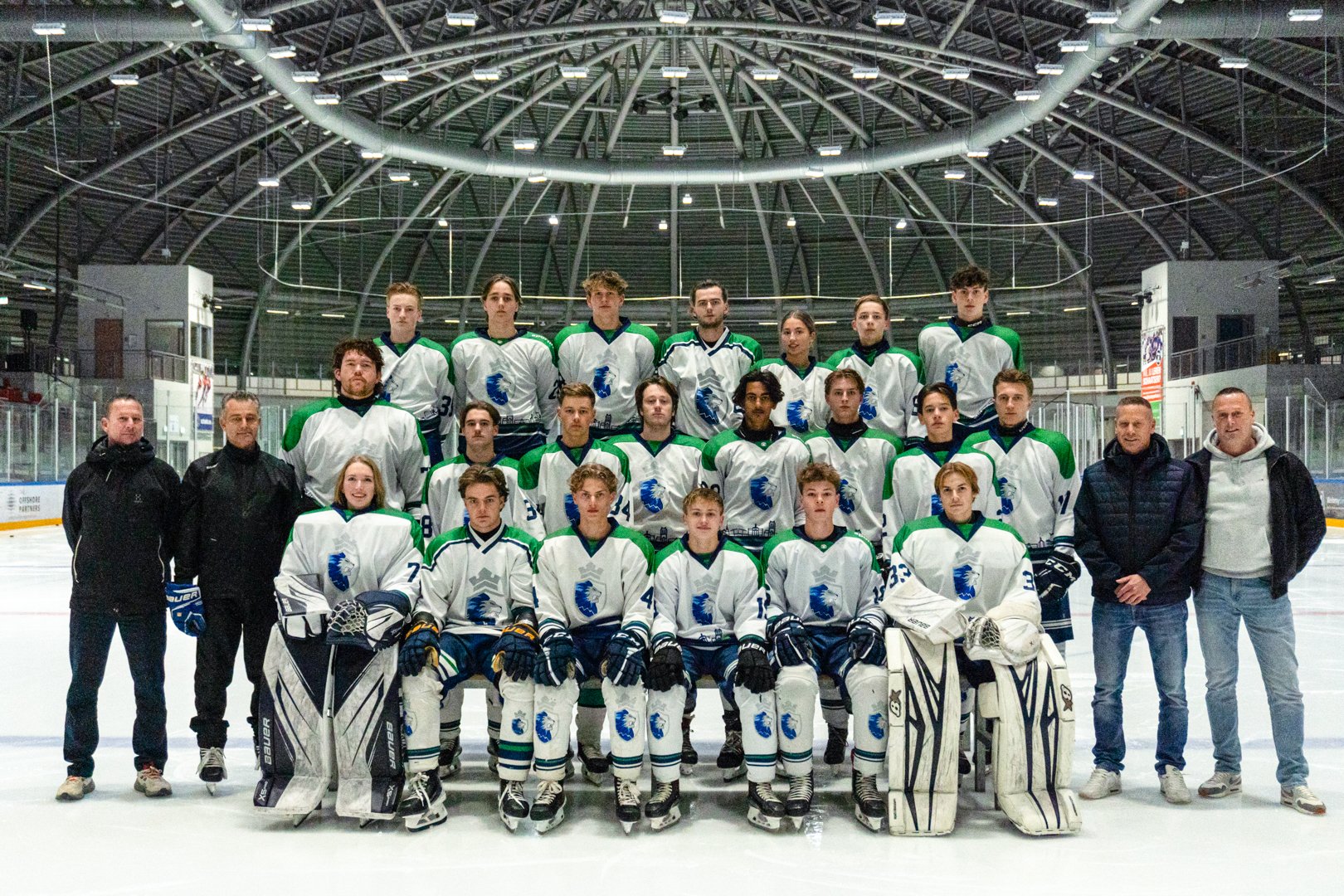 Teamfoto Dordrecht Lions U23 Seizoen 2025-2026